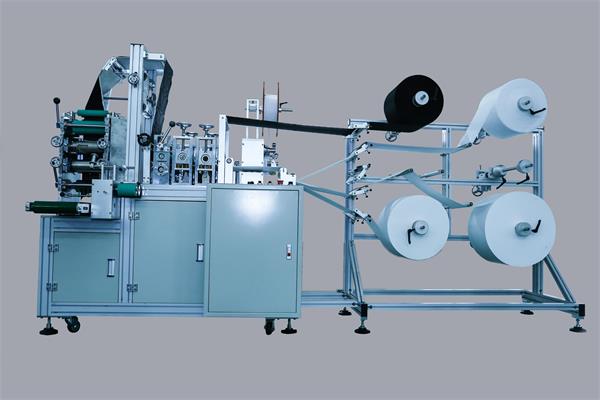 HY200-01 plegable máscara respiratoria en blanco que hace la máquina