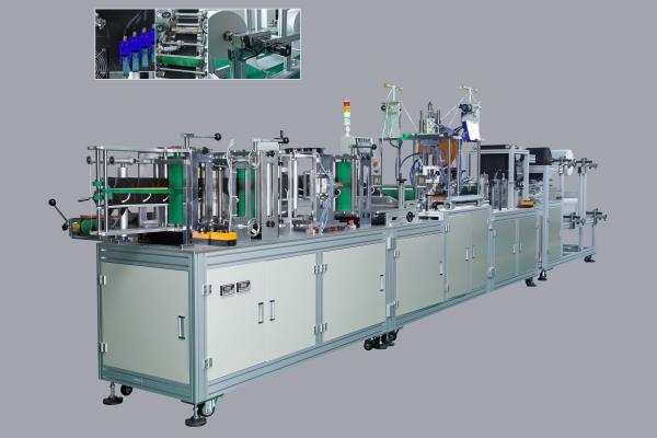 Masque respiratoire pliable entièrement automatique HY200-02 faisant la machine