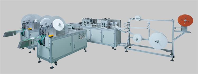 HY100-10 Fully Automatic Tie-on Surgical Mask Making Machine