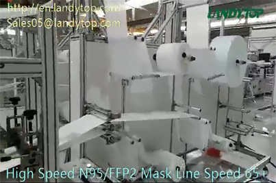 Full Automatic N95/FFP2 Mask Making Machine LT003