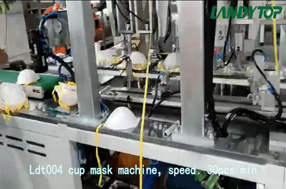 Automatic Cup Type Mask Welding Line